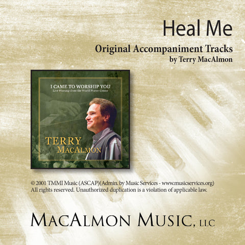 Heal Me (Accompaniment Tracks Download)