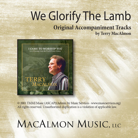 We Glorify The Lamb (Accompaniment Tracks Download)